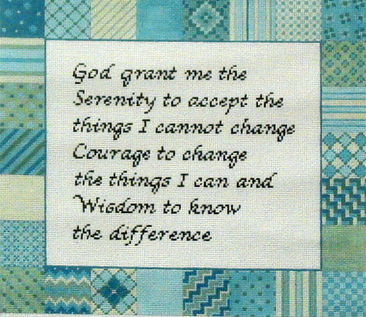 Serenity Prayer (Handpainted from Susan Roberts)`