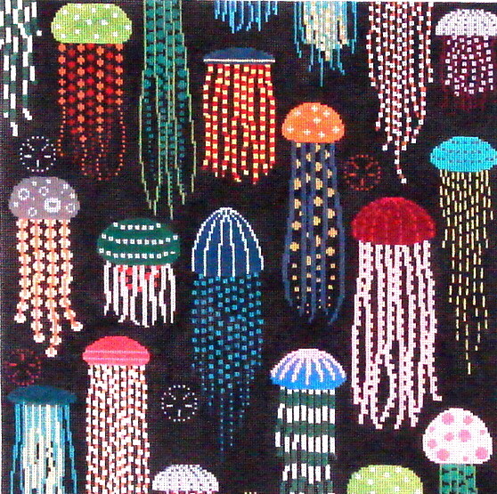 Just Jellies   (Handpainted by CBK)