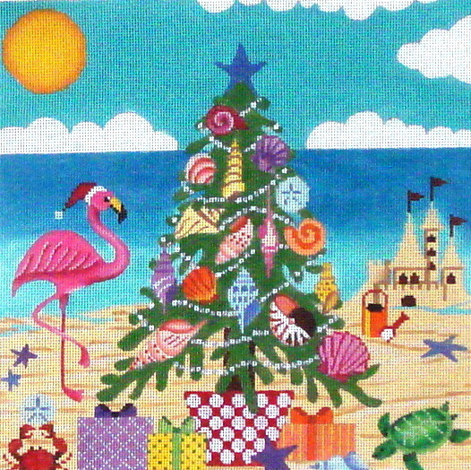 Christmas at the Beach (Handpainted from JPNP)