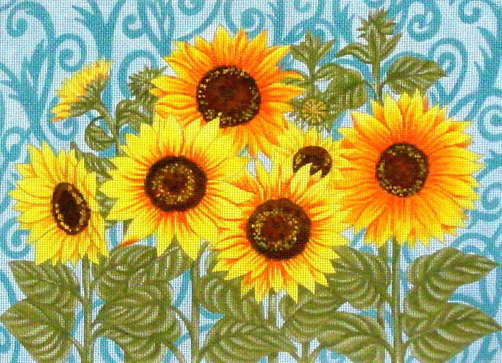 Sunflower Medley   (handpainted from Love You More)