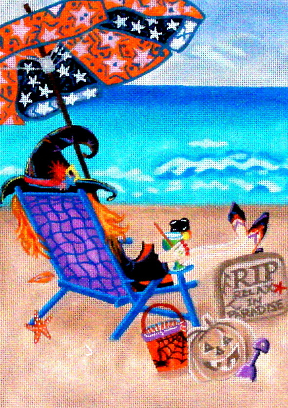 Beachy Halloween (handpainted from Love you More*Product may take longer than usual to arrive*