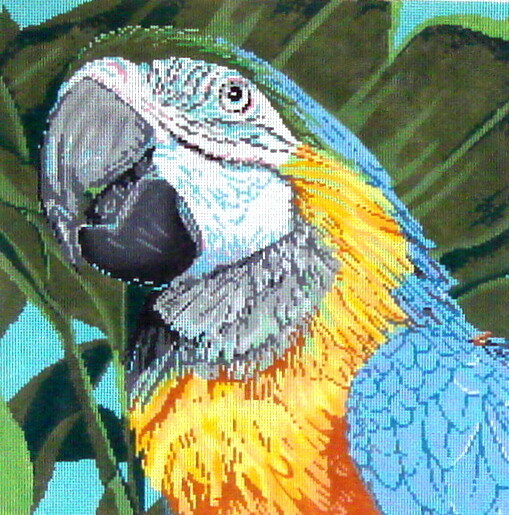 Parrot  (Handpainted by The Meredith Collection)