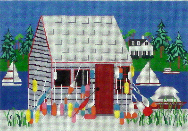Bailey's Island  (Handpainted from Wellesley Needlepoint Collection)