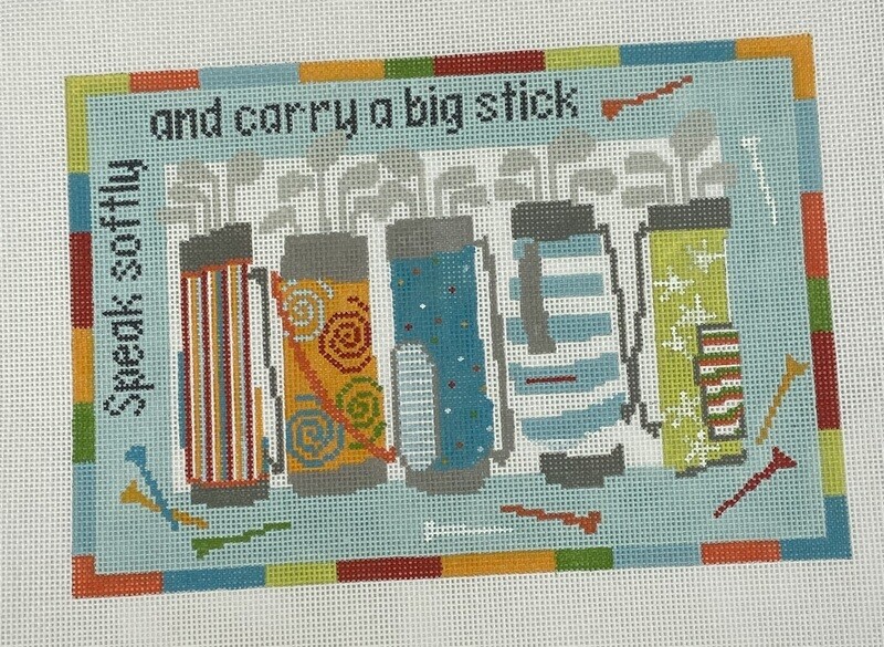 Pastel Golf Bag  (Handpainted by Pippin0