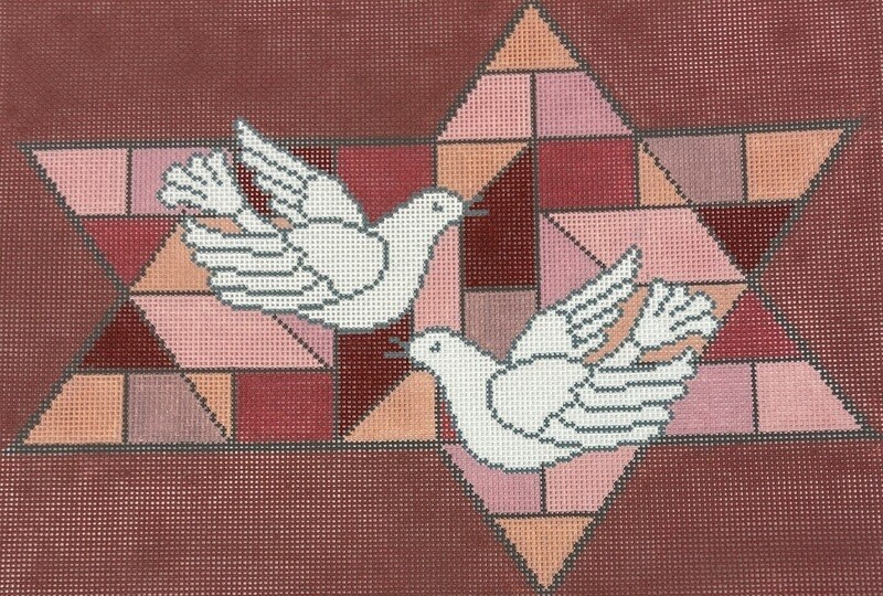 Stained Glass Dove - Fl de Paris