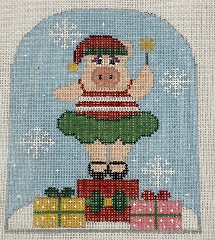 Lady Dancing w/ Stitching Guide - TWNC