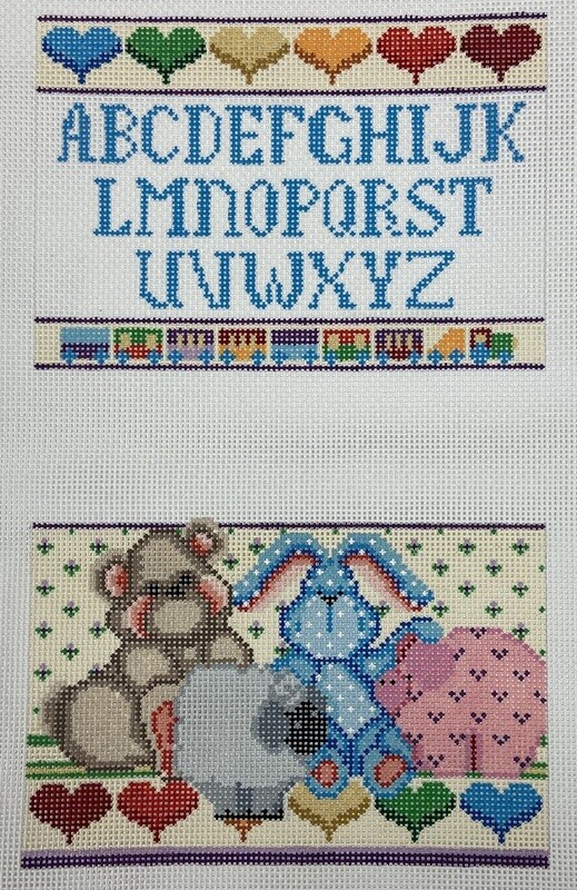 Hugs + Cuddles - C. Lewis  (Handpainted by C. Lewis)