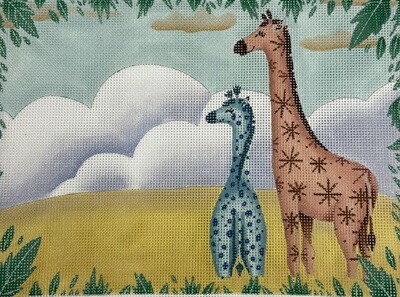 Mama + Baby Giraffe - Alice Peterson