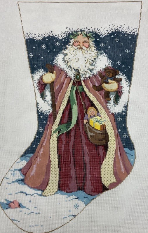 Father Christmas Stocking - Sandra Gilmore