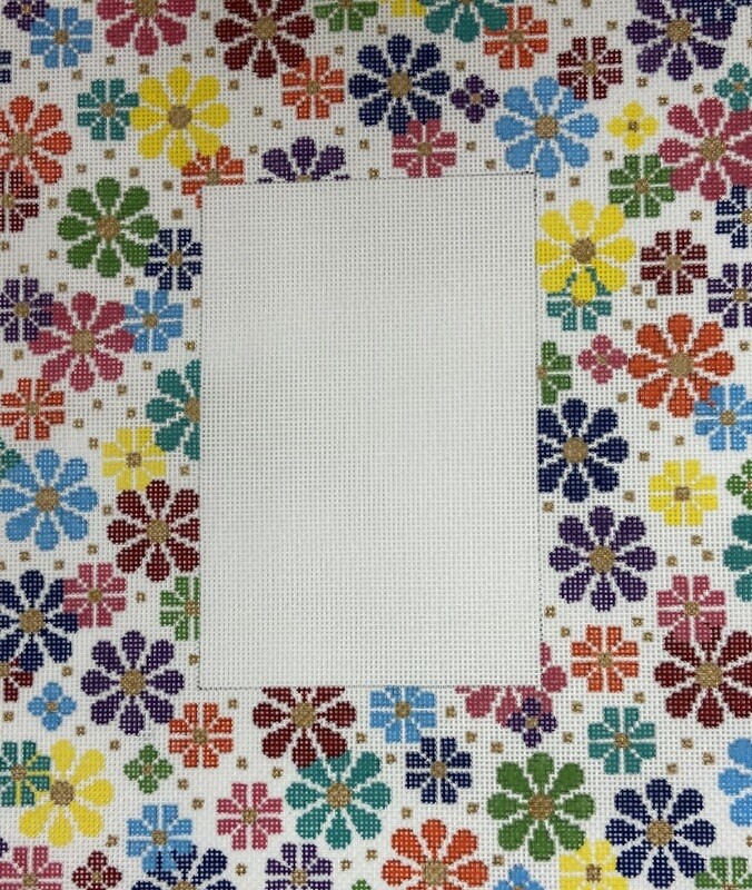 Happy Flower Frame   (Handpainted by JP)