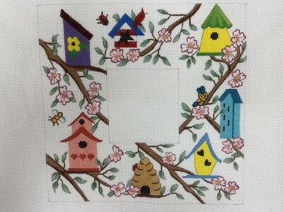 Birdhouses Picture Frame - The Meredith Collection