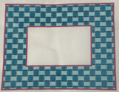 Woven Ribbon Frame (Hand Painted by Griffin Designs)*Product may take longer than usual to arrive*