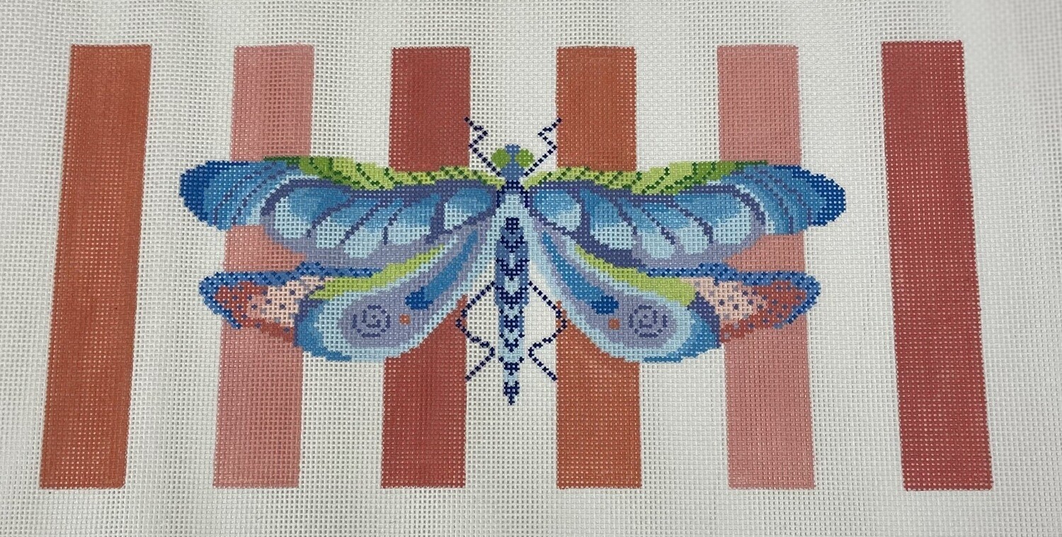 Dragonfly with Stripes   (Hand Painted by Blueberry Point)*Product may take longer than usual to arrive*