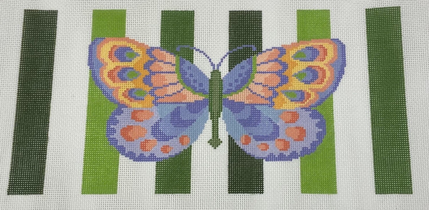Butterfly with Stripes   (Hand Painted by Blueberry Point)*Product may take longer than usual to arrive*