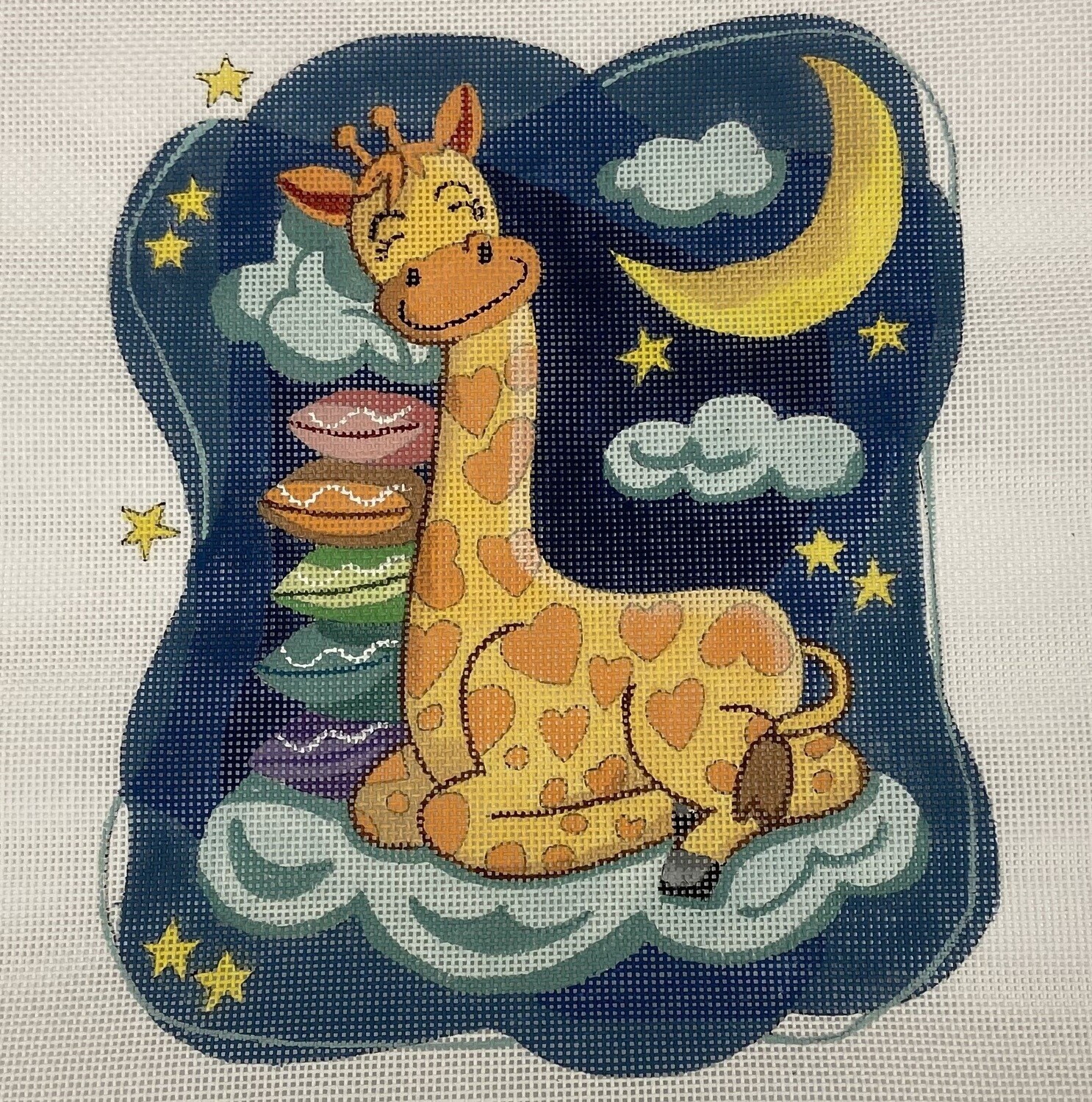 Sleeping Giraffe (Handpainted by Alice Peterson)