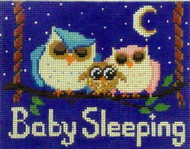 Baby Sleeping Owls (Handpainted by Alice Peterson dDesigns) Baby Sleeping Owls (Handpainted by Alice Peterson dDesigns)