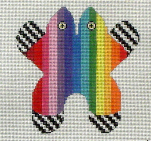 Rainbow Frog  (Needle Crossing)