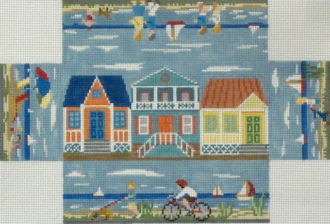 Beach Walk Brick Cover   (Handpainted from Susan Roberts)*Product may take longer than usual to arrive*