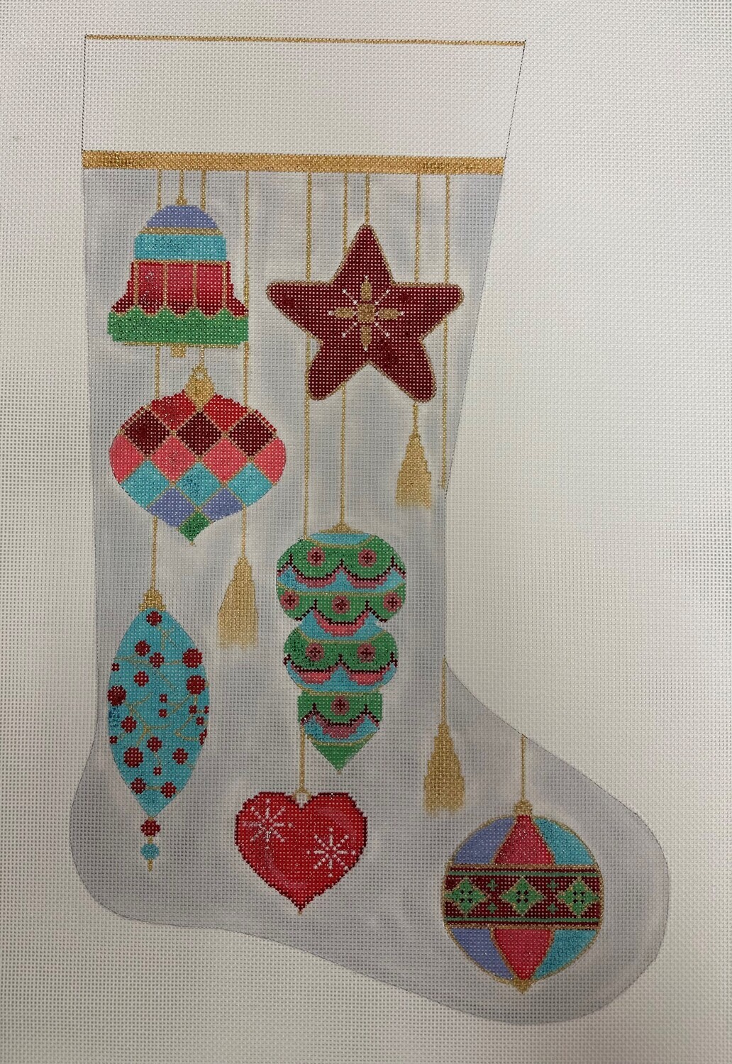 Ornament Stocking (Handpainted by Alice Peterson)