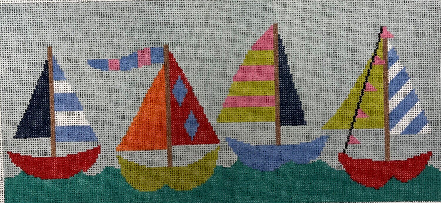 Sail Boats (Handpaintd by ISIT)