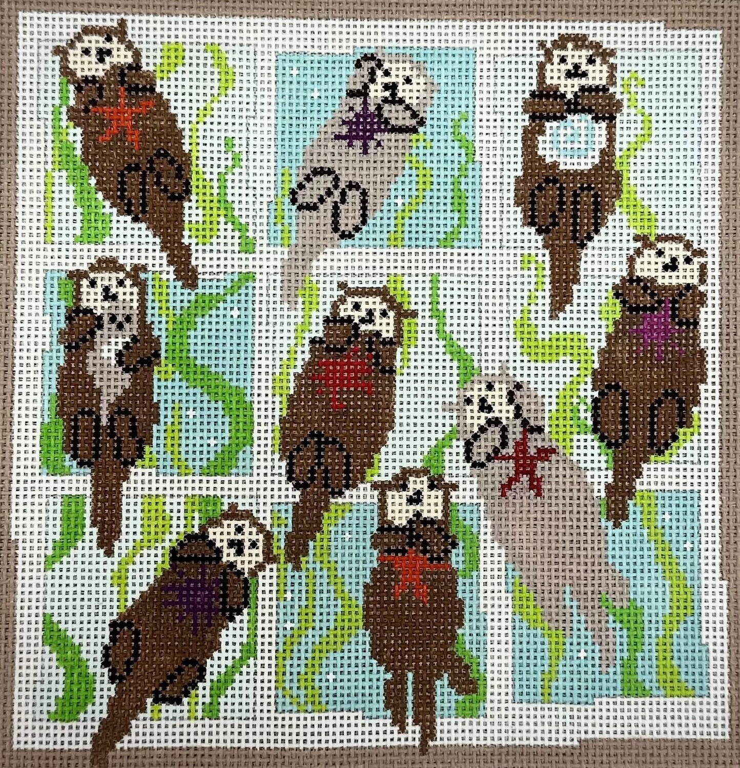 Otters (Handpainted by Pippen)