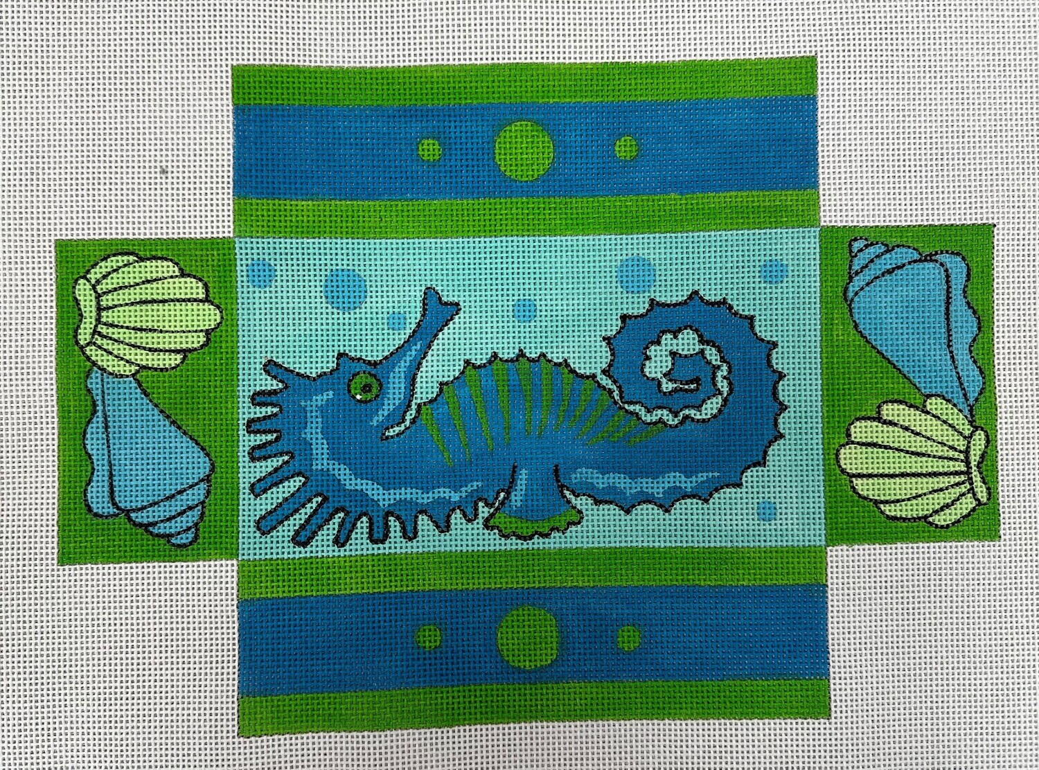 Seahorse Brick Cover (Handpainted by A. Peterson)