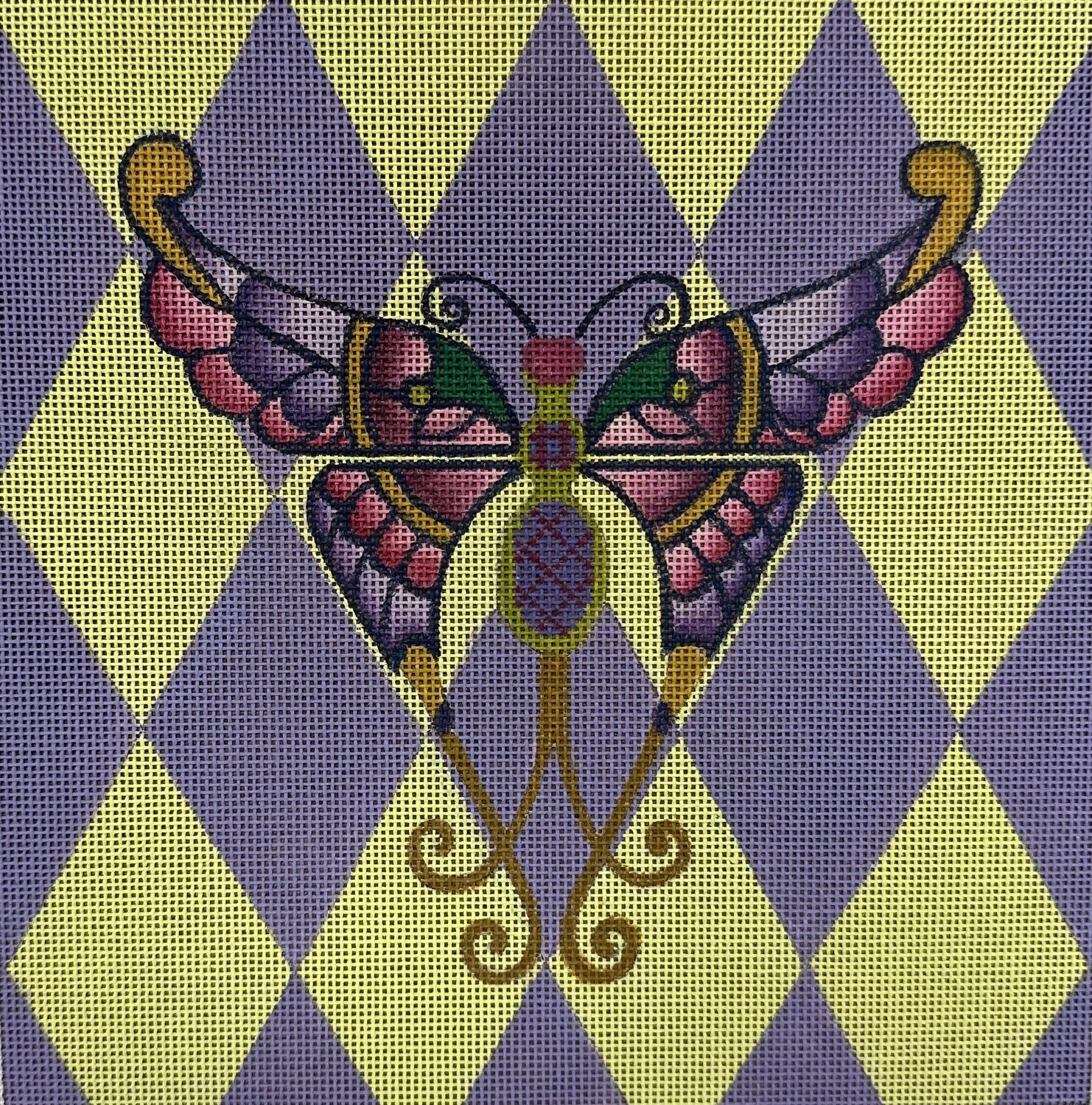 Deco Moth (Handpainted by Zecca)