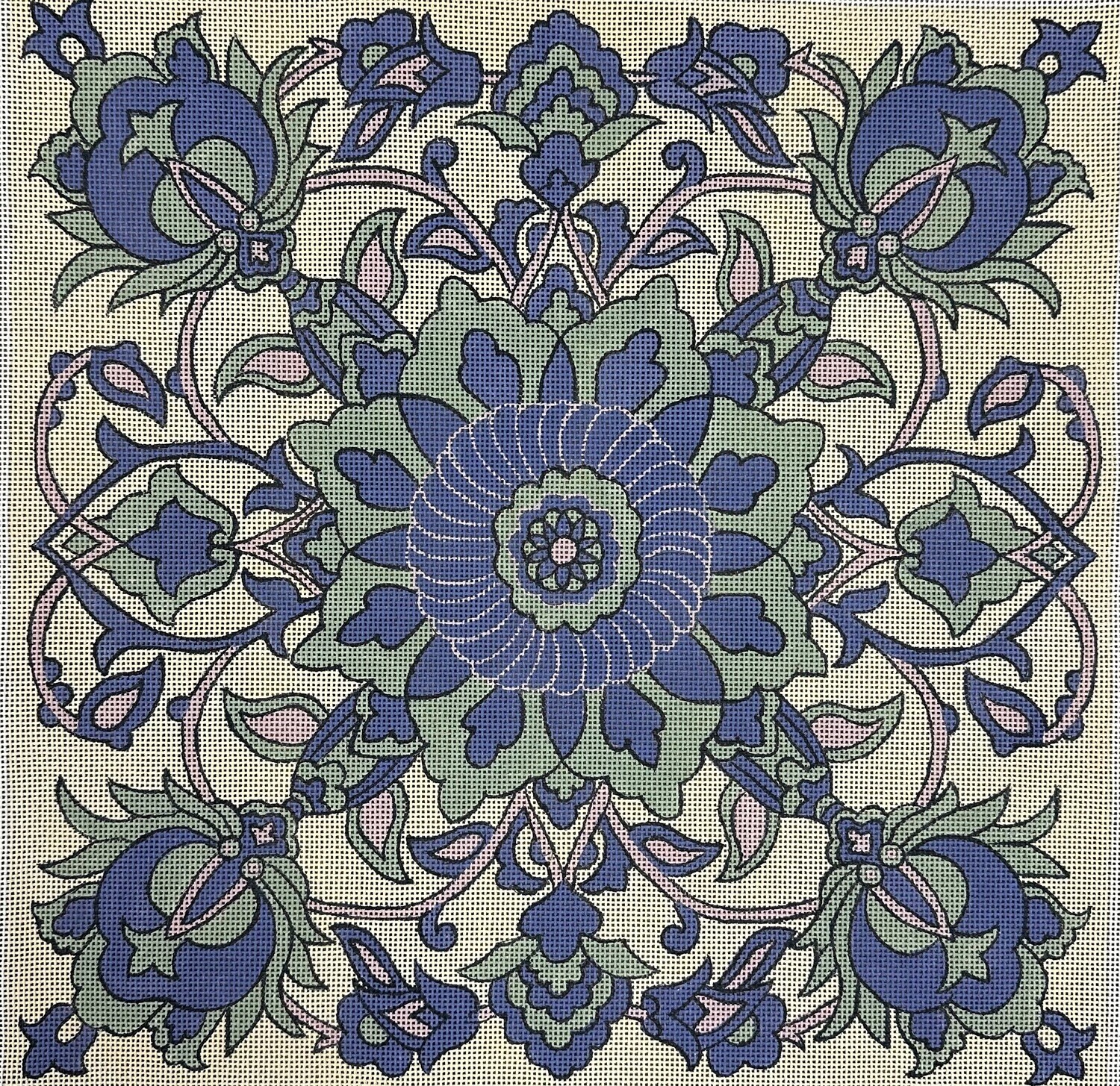 Persian Tile (Handpainted by V N G)
