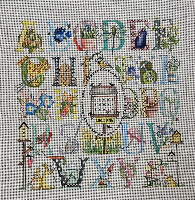 ABC  (Handpainted by Painted Pony)