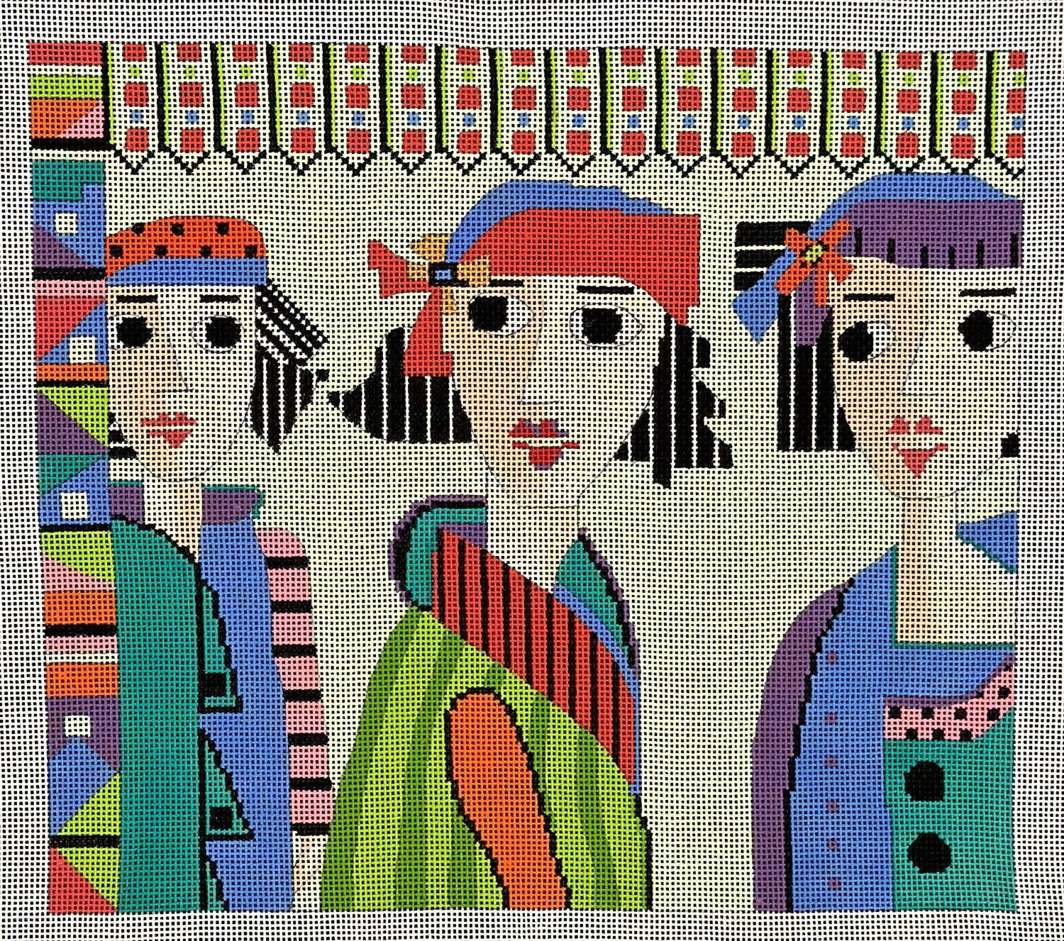 Girls (Handpainted by Penny McLeod)