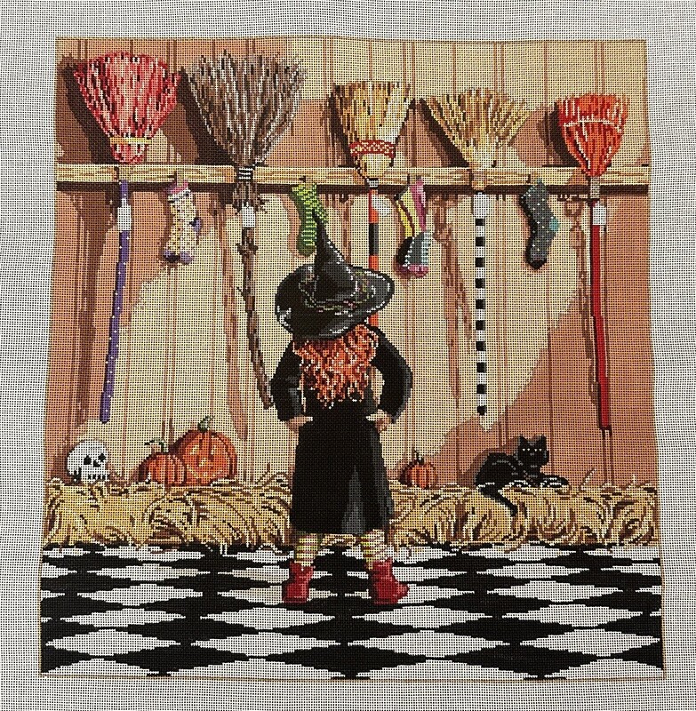 Decisions, Decisions  (Handpainted by Sandra Gilmore)