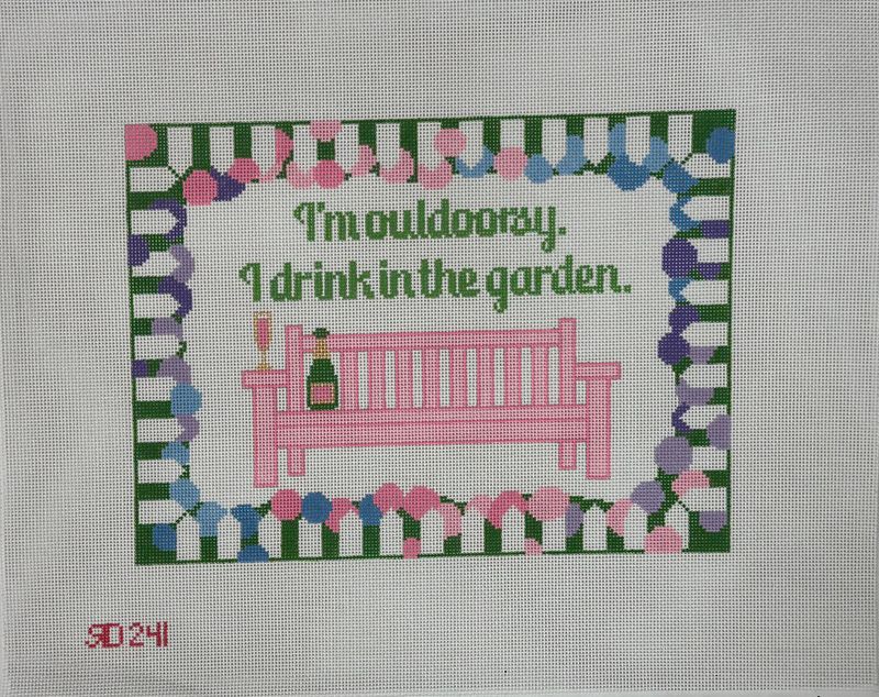 I'm Outdoorsy  (Handpainted by Rachel Donley)