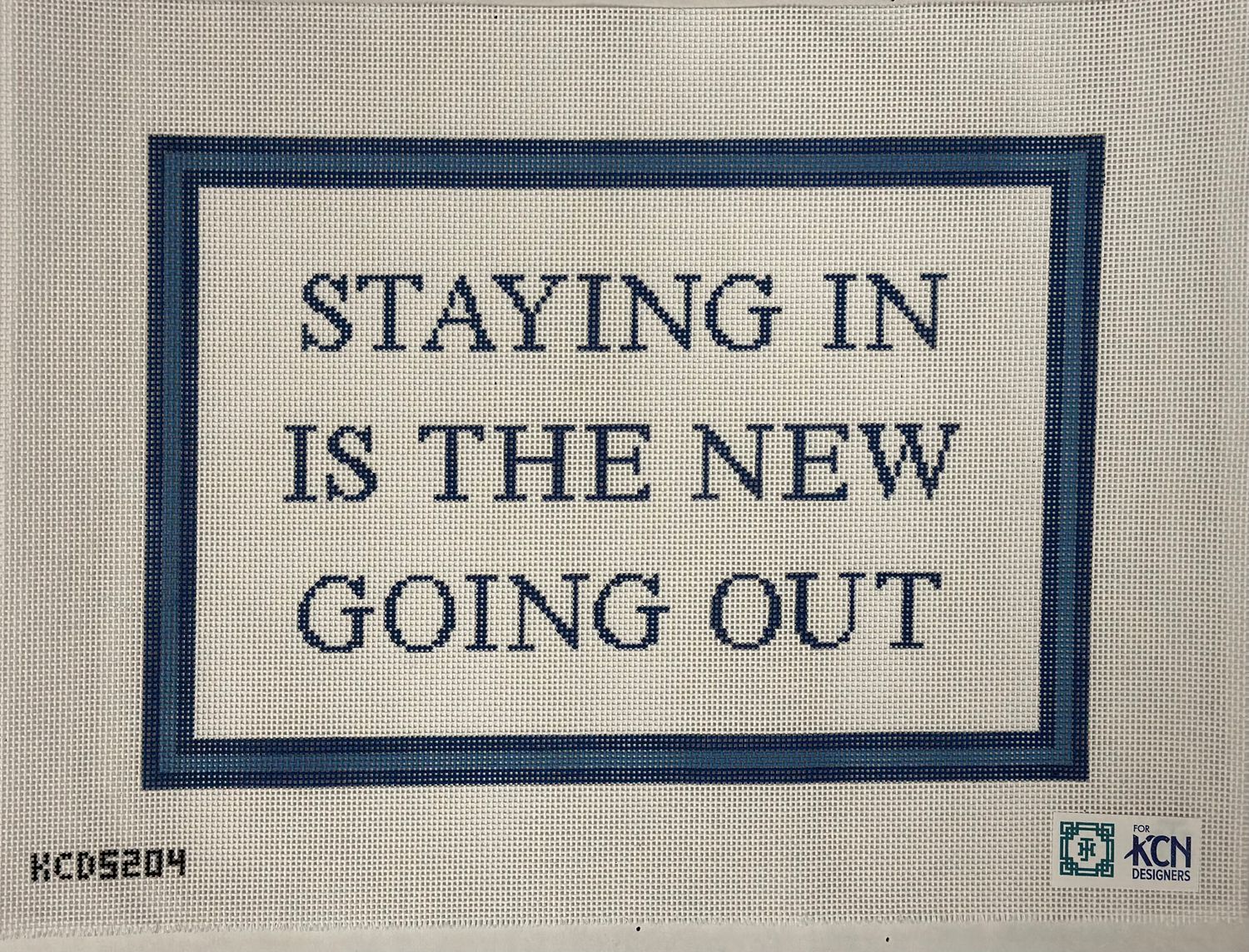 Staying In  (Handpainted by KCN)