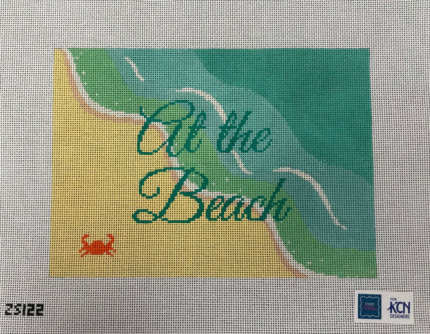 At the Beach  (Handpainted by Ditto)