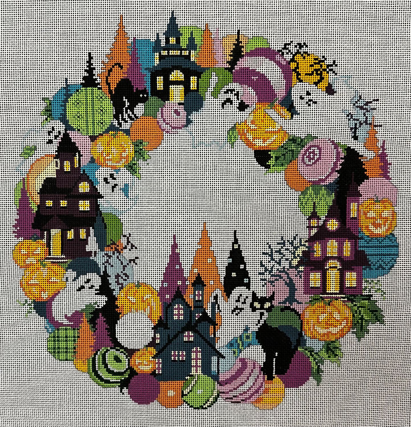 Halloween Wreath (Handpainted by ASIT) Halloween Wreath (Handpainted by ASIT)