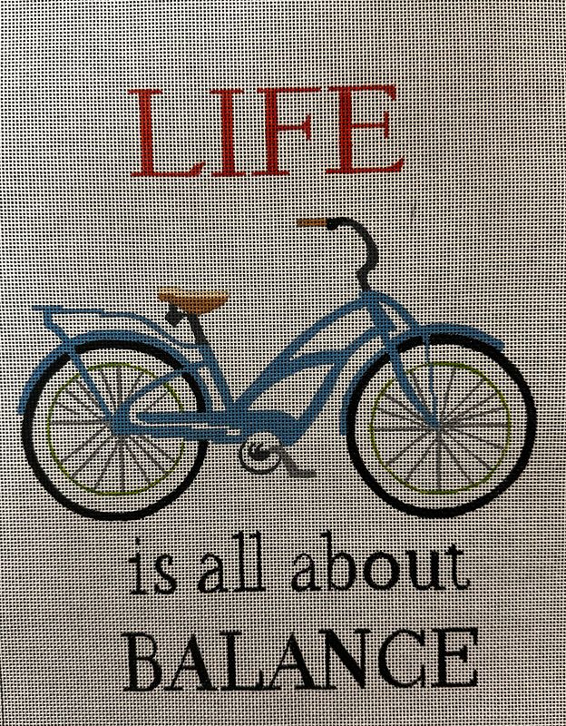 Life is all About Balance (Handpainted by Colors of Praise)