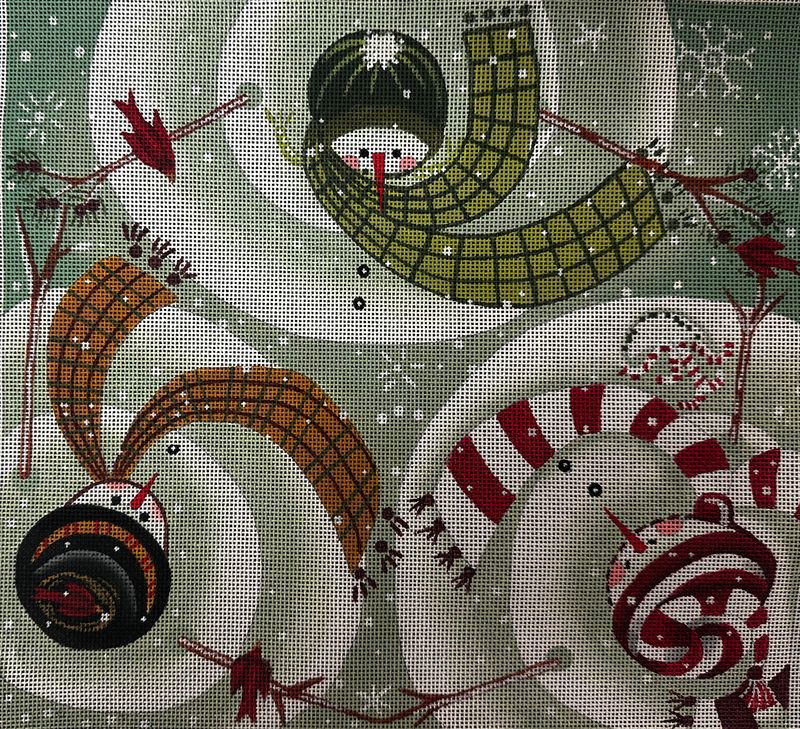 Warm Greetings  (Handpainted Canvas by Maggie & Company)