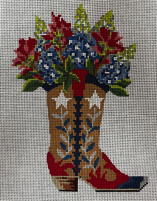 Boots with Bonnets  (Handpainted by Kelly Clark)