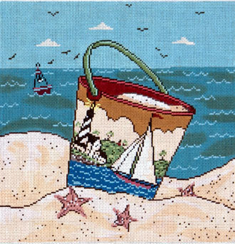 Sailing by the Sea  (Handpainted from Cooper Oaks)