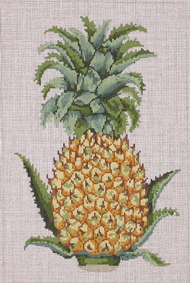 Pineapple     (handpainted by All About Stitching)
