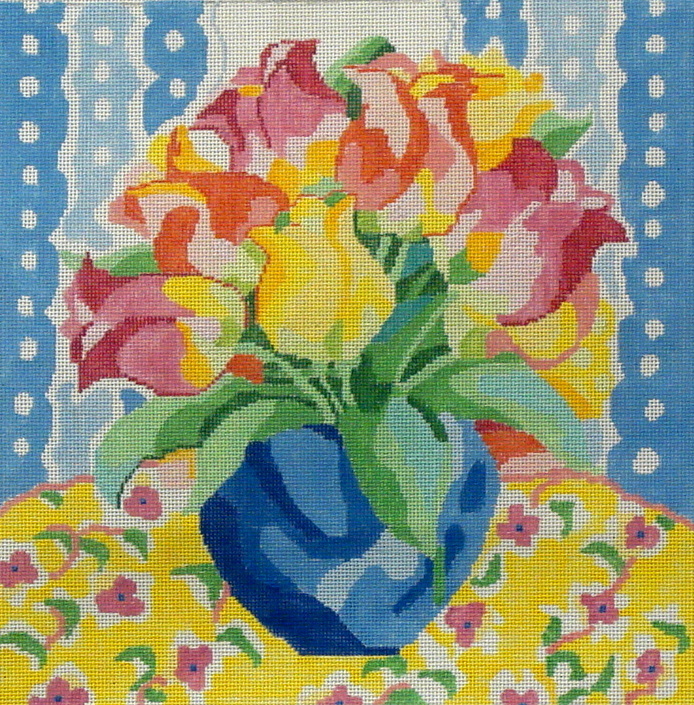 Matisse's Table X  (handpainted from Jean Smith)