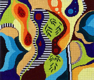 Flight Abstract  (Julia's Needlework Designs)