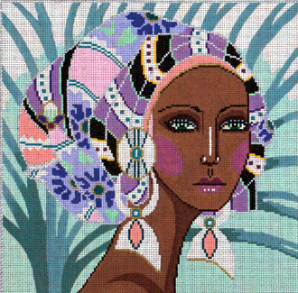 Safara   (Handpainted by Barbara Russell Designs)