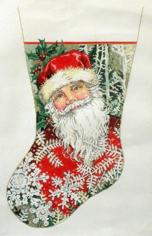Winter Wonderland Stocking  (Handpainted by Sandra Gilmore)