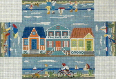 Beach Walk Brick Cover (Handpainted from Susan Roberts)*Product may take longer than usual to arrive*