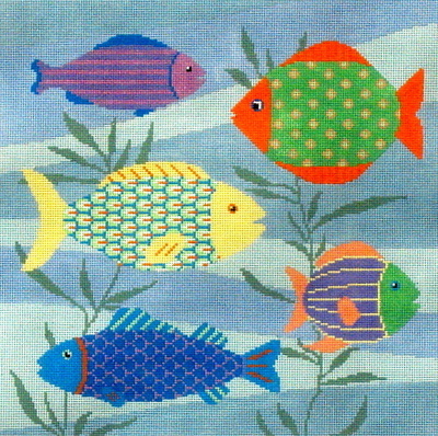 Colorful Fish (Handpainted by Susan Roberts)*Product may take longer than usual to arrive*