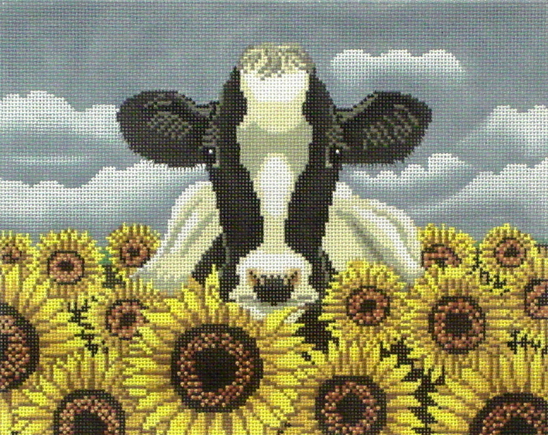 Surrounded by Sunflowers   (Handpainted by Cooper Oaks)