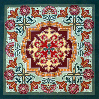 Singleton Rug (Handpainted by Canvasworks Traditions)