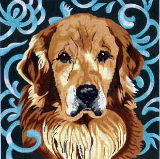 Golden Retriever    (Handpainted by Barbara Russell Designs)