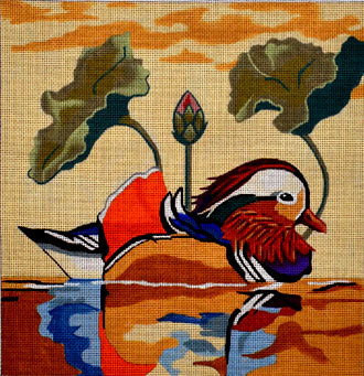 Mandarin Duck (Handpainted by Melissa Prince Designs)